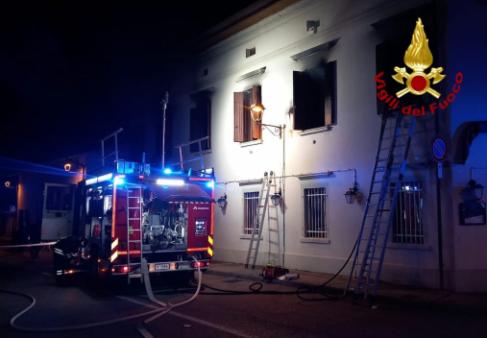 Incendio abitazione