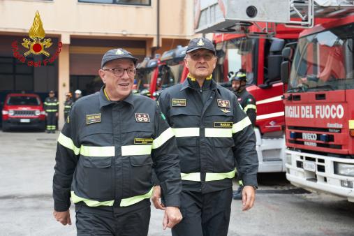 Visita Direttore Regionale al Comando VVF Ragusa