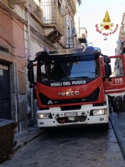 Incendio abitazione a Catania