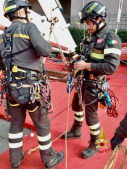 Addestramento SAF su ruota panoramica a Catania