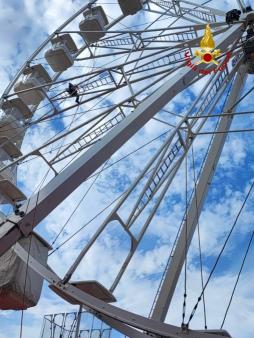 Addestramento SAF su ruota panoramica a Catania