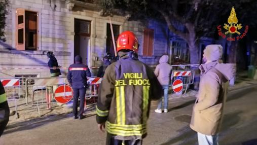 Deflagrazione in una abitazione a Teora