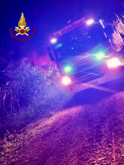 Incendio Oasi Simeto