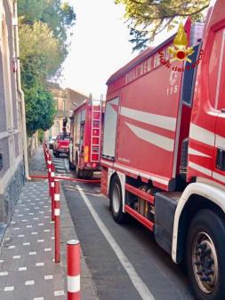 Incendio abitazione a Catania