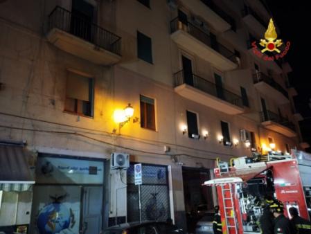 Incendio in abitazione