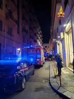 Incendio in abitazione