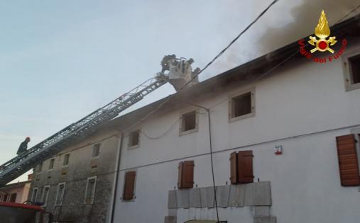 incendio tetto