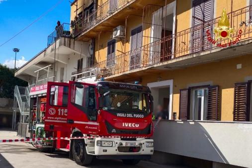 Incendio abitazione
