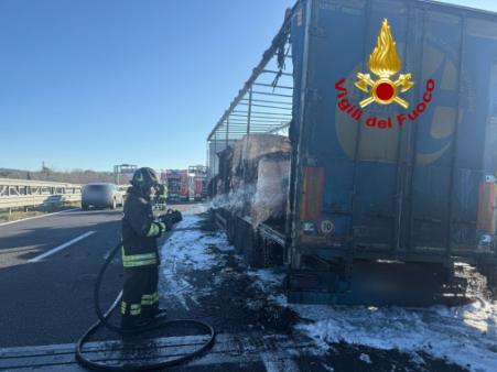 Incendio autoarticolato