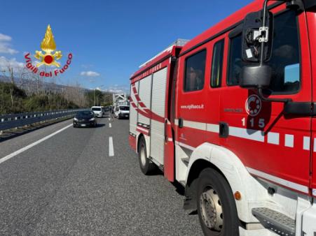 Incidente stradale A18