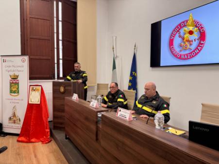 Visita del Capo del Corpo