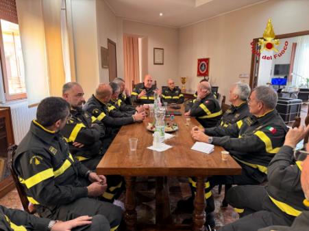 Visita del Capo del Corpo