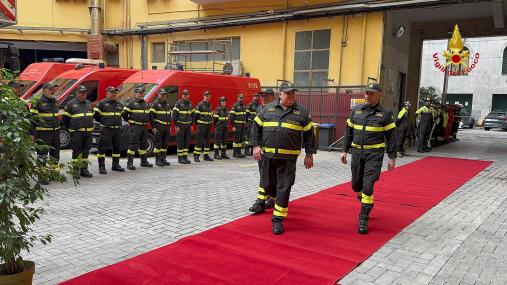 Visita del Capo del Corpo