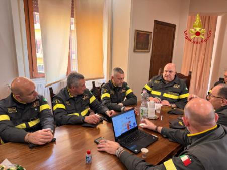 Visita del Capo del Corpo