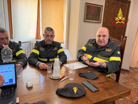 Visita del Capo del Corpo