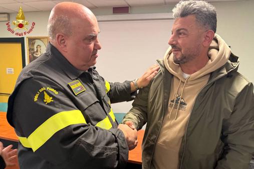 Riconoscimento vvf Bari