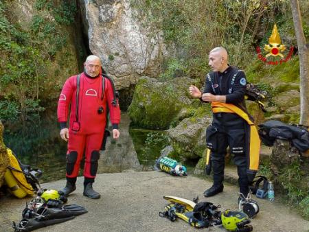 Esercitazione speleo-subacquea regionale