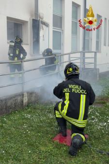 Incendio quadro elettrico