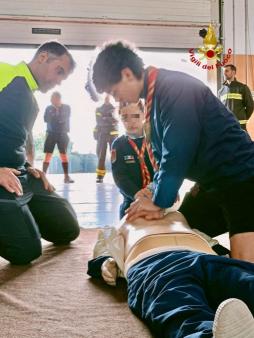 Incontro VVF con gruppo Scout Paternò