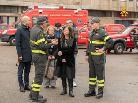 Visita della Presidente della Regione Sardegna Todde