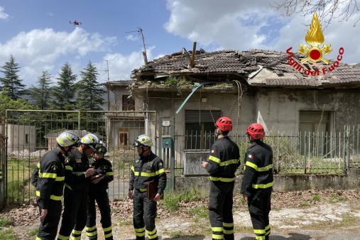 Addestramento in campo dei moduli di colonna mobile MC.ASS e MO.RECS