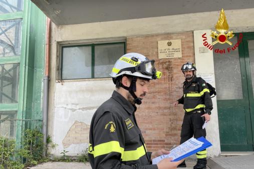 Addestramento in campo dei moduli di colonna mobile MC.ASS e MO.RECS