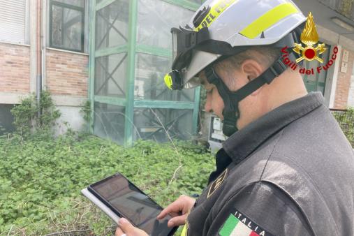 Addestramento in campo dei moduli di colonna mobile MC.ASS e MO.RECS