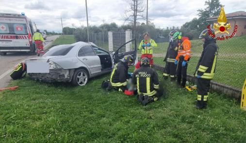 Bertiolo incidente stradale