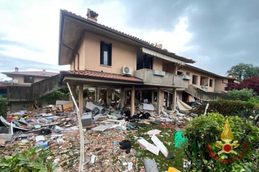 Esplosione palazzina - Comune di Bagnatica
