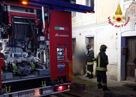 Incendio struttura accoglienza