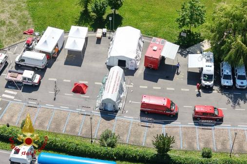 ADDESTRAMENTO CONGIUNTO IN AMBIENTE ACQUATICO - LAGO DI ENDINE