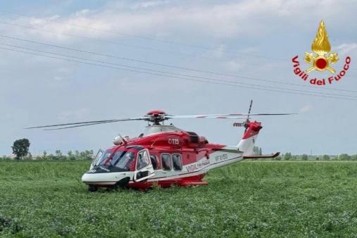 Soccorso sul fiume Oglio