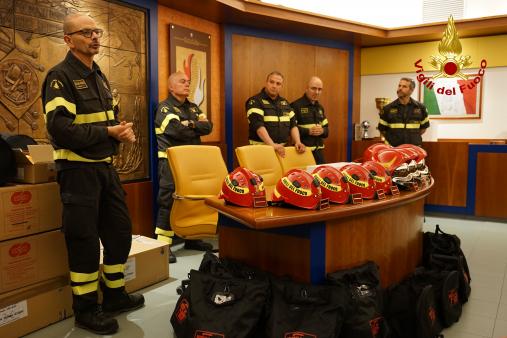 Conclusione del Corso per Caposquadra dei Comandi VVF di Perugia e Terni