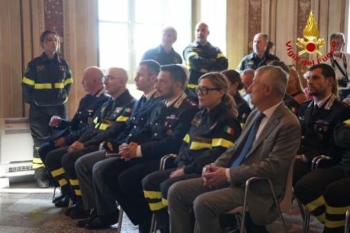 Celebrati i 25 anni del Distaccamento Volontario dei Vigili del fuoco di Città della Pieve