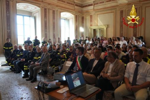 Celebrati i 25 anni del Distaccamento Volontario dei Vigili del fuoco di Città della Pieve