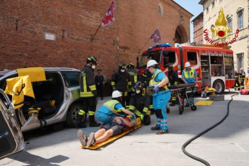 Celebrati i 25 anni del Distaccamento Volontario dei Vigili del fuoco di Città della Pieve