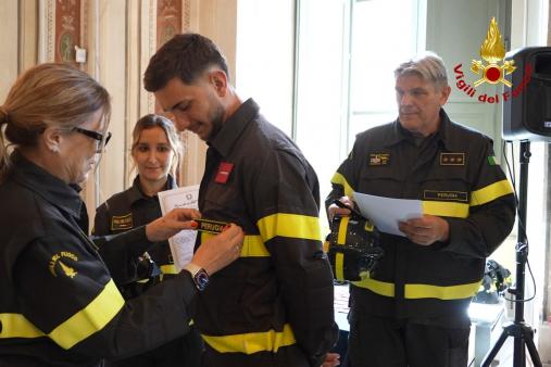 Celebrati i 25 anni del Distaccamento Volontario dei Vigili del fuoco di Città della Pieve