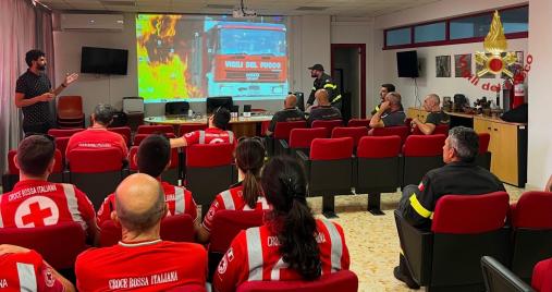 Vigili del fuoco: Frosinone, attività di addestramento congiunto 6