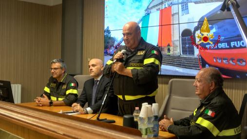 Visita istituzionale del Sottosegretario Prisco e del Capo del Corpo Mannino ai Comandi della Sardegna