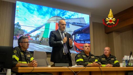 Visita istituzionale del Sottosegretario Prisco e del Capo del Corpo Mannino ai Comandi della Sardegna