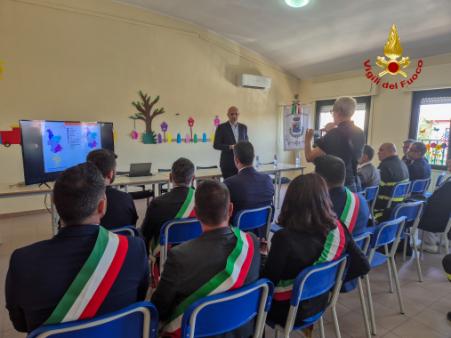 Visita istituzionale del Sottosegretario Prisco e del Capo del Corpo Mannino ai Comandi della Sardegna