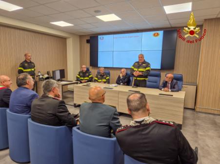 Visita istituzionale del Sottosegretario Prisco e del Capo del Corpo Mannino ai Comandi della Sardegna