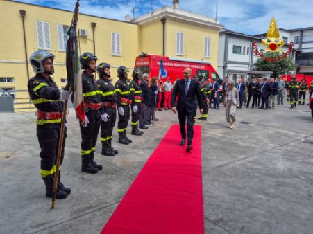Visita istituzionale del Sottosegretario Prisco e del Capo del Corpo Mannino ai Comandi della Sardegna