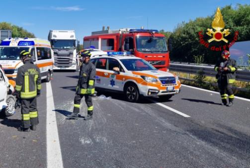 Incidente stradale RA 13