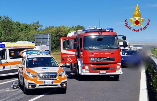 Incidente stradale RA 13