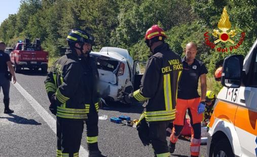 Incidente stradale RA 13