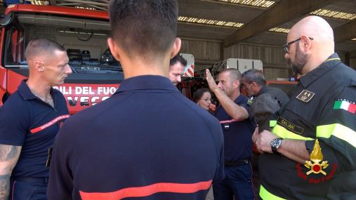 Squadra del team Francese al Comando di Cagliari