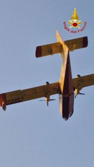 canadair in azione
