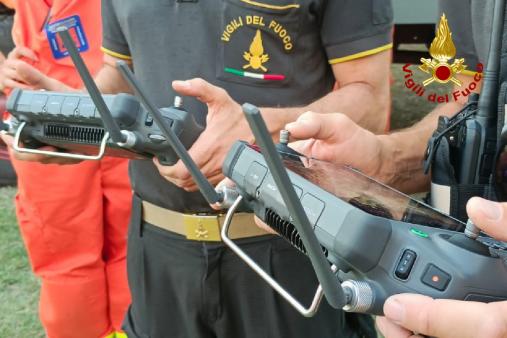 Incendio boschivo Monfalcone