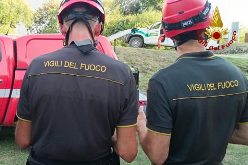 Incendio boschivo Monfalcone